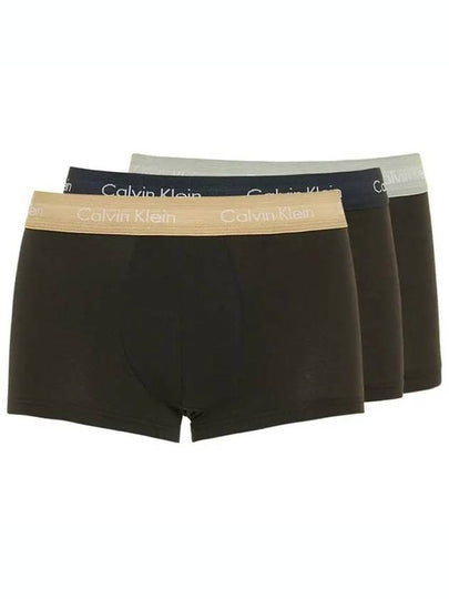 Low Rise Briefs 3 Pack Black - CALVIN KLEIN - BALAAN 2