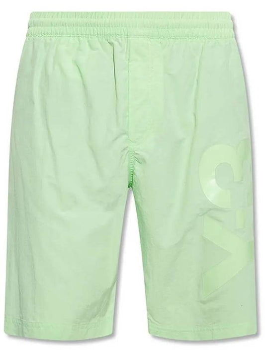 Classic Logo Swim Shorts Glow Green - Y-3 - BALAAN 2