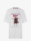 Gloria Print Short Sleeve T-Shirt White - FENDI - BALAAN 4