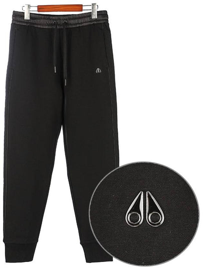 Berkeley Diamond Quilted Jogger Track Pants Black - MOOSE KNUCKLES - BALAAN 2