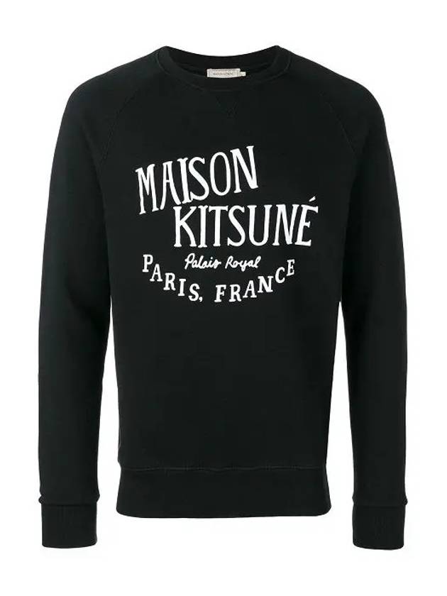 Palais Royal Classic Sweatshirt Black - MAISON KITSUNE - BALAAN 3