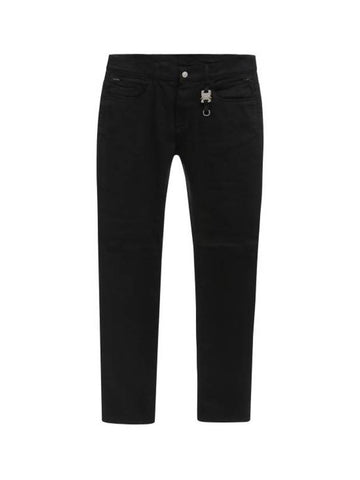 Roller Coaster Buckle Denim Jeans Black - 1017 ALYX 9SM - BALAAN 1