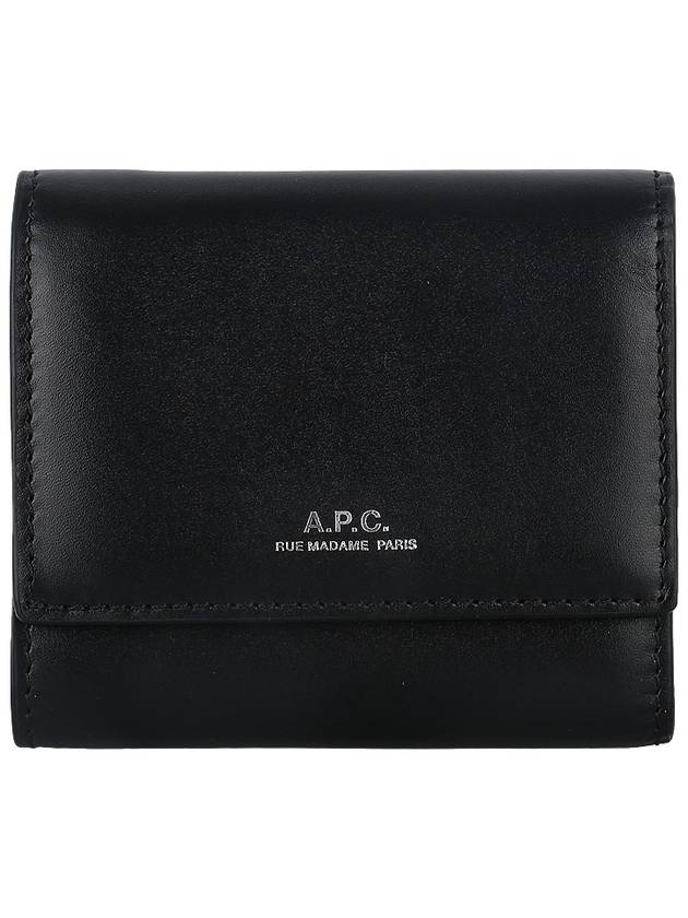 Lois Compact Small Bicycle Wallet Black - A.P.C. - 3
