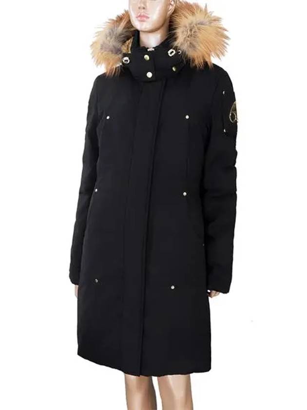 Grand Metis Fur Parka Black - MOOSE KNUCKLES - BALAAN.