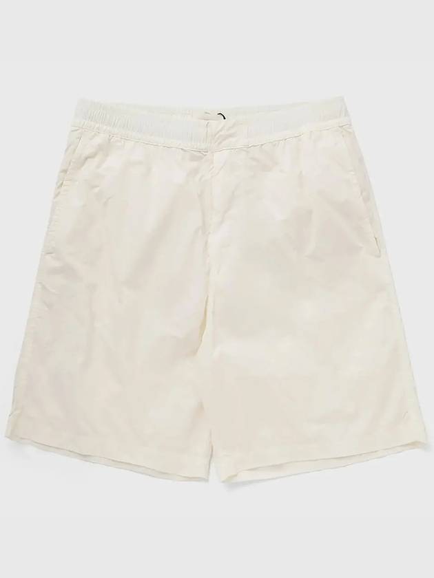 Comfort Fit Swim Shorts White - STONE ISLAND - BALAAN 2