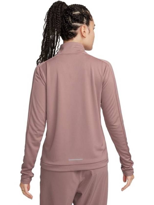 Women's Dri-Fit Pacer Half Zip Sweatshirt Pink - NIKE - BALAAN 3