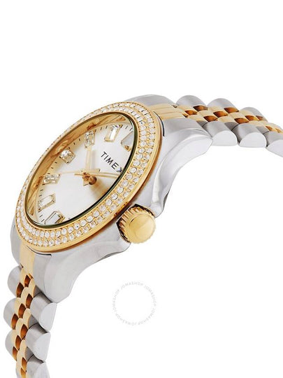 Timex Kaia Quartz Crystal Silver Dial Ladies Watch TW2V80100VQ - TIMEX - BALAAN 2