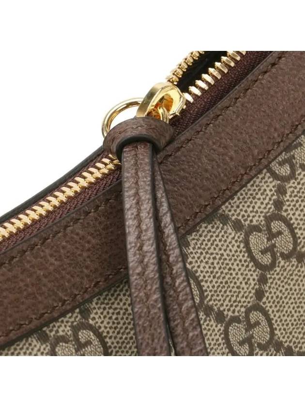 Ophidia GG Small Canvas Shoulder Bag Beige Ebony - GUCCI - BALAAN 8