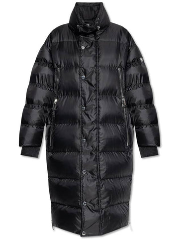 Michael Michael Kors Down Jacket With Wide Collar, Women's, Black - MICHAEL KORS - BALAAN 1