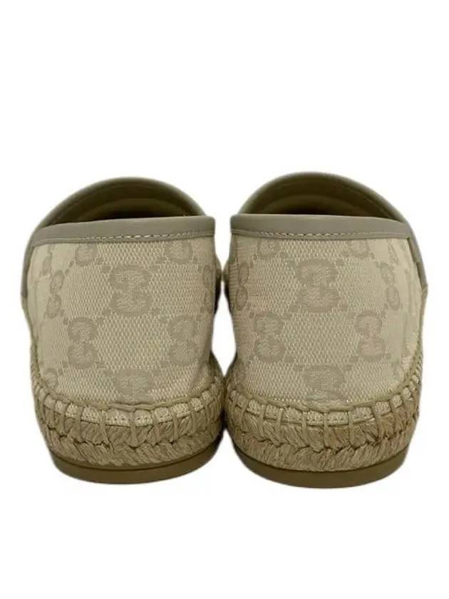 GG Canvas Espadrilles Beige - GUCCI - BALAAN 5