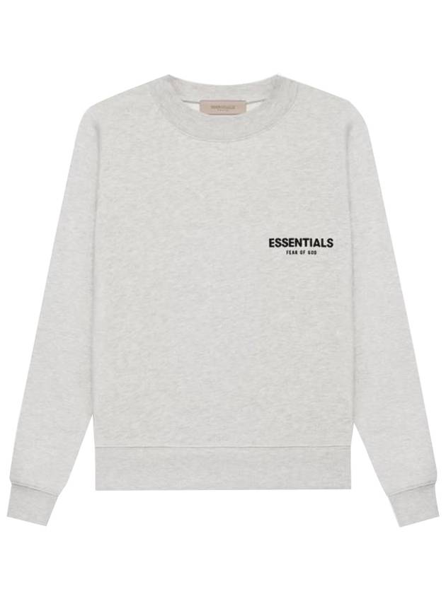 Essential The Core Collection Crew Neck Sweatshirt Light Oatmeal Women - FEAR OF GOD ESSENTIALS - BALAAN 2