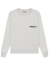 Essential The Core Collection Crew Neck Sweatshirt Light Oatmeal Women - FEAR OF GOD ESSENTIALS - BALAAN 2