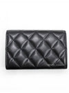 24SS PreCollection Pearl CC Classic Snap Card Wallet Lamb Skin AP3813 B15723 94305 - CHANEL - BALAAN 5