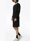 Lens Wappen Diagonal Shorts Black - CP COMPANY - BALAAN 5