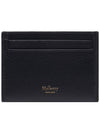 Continental Classic Small Grain Leather Card Wallet Black - MULBERRY - BALAAN 5