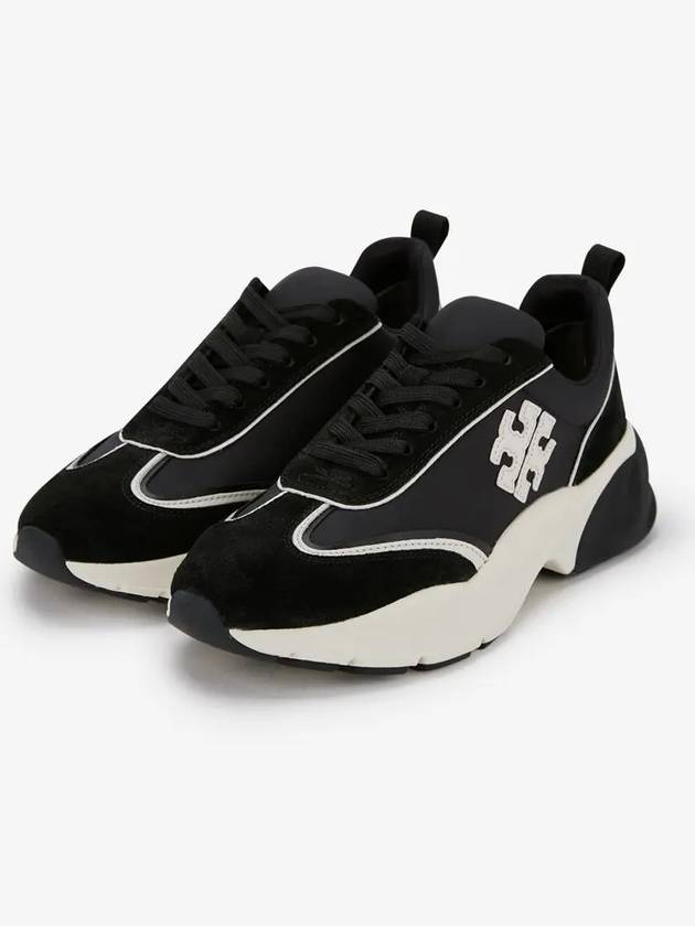 Good Luck Low Top Sneakers Black - TORY BURCH - BALAAN 3