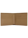 East West Leather Half Wallet Teak Wood - SAINT LAURENT - BALAAN 4