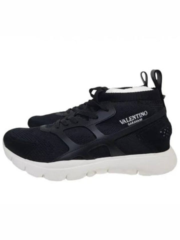 S0A57 GHB 0NO sound midtop sneakers - VALENTINO - BALAAN 1