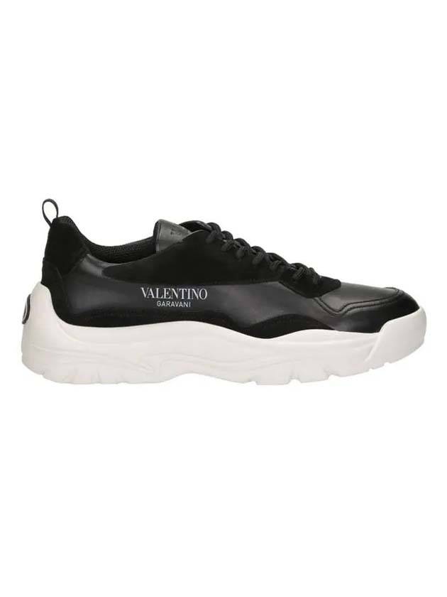 Gumboy Low-Top Sneakers Black - VALENTINO - BALAAN 1