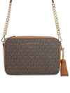 Jet Set Medium Camera Cross Bag Brown - MICHAEL KORS - BALAAN 2