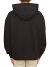 Logo Motif Hoodie Black - MONCLER - BALAAN 4