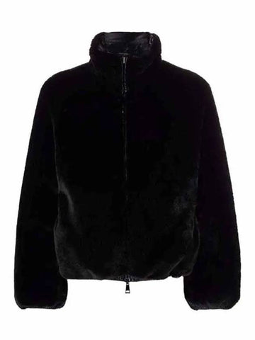 1A00043 68950 999 ADOXE Black Women’s Jacket - MONCLER - BALAAN 1