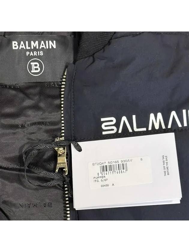 Kids 8 10 Logo Down Bomber - BALMAIN - BALAAN 6