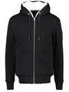 Classic Bunny Zip Up Hoodie White Lining Black - MOOSE KNUCKLES - BALAAN 2