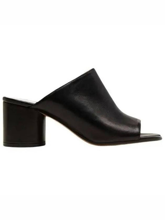 Women's Mule Sandals Heel Black - MAISON MARGIELA - BALAAN 2