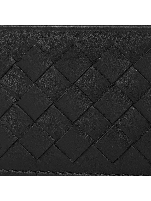 Intrecciato Classic Card Wallet Black - BOTTEGA VENETA - BALAAN 7