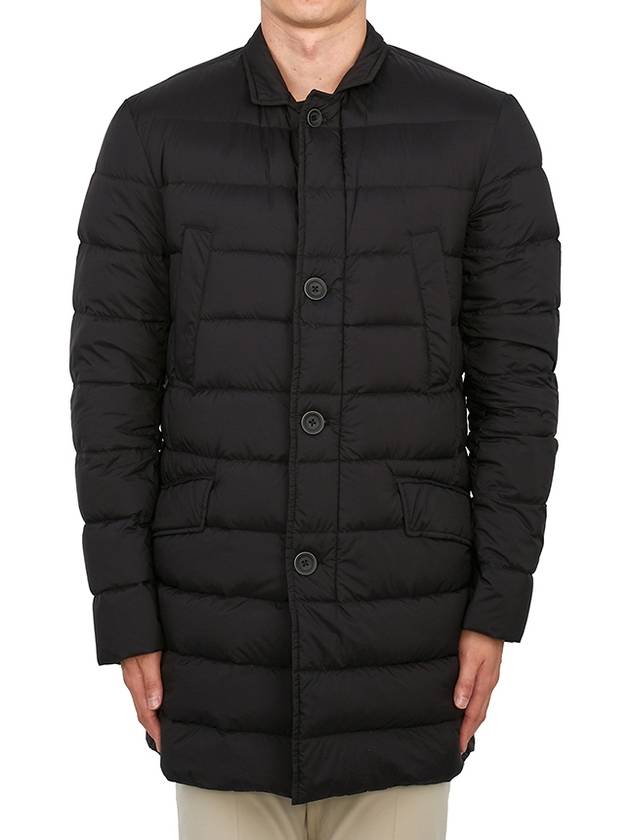 Quilted Straight Fit Padding Black - HERNO - BALAAN 5