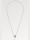 Monogram Bold Necklace Gold Silver - LOUIS VUITTON - BALAAN 5