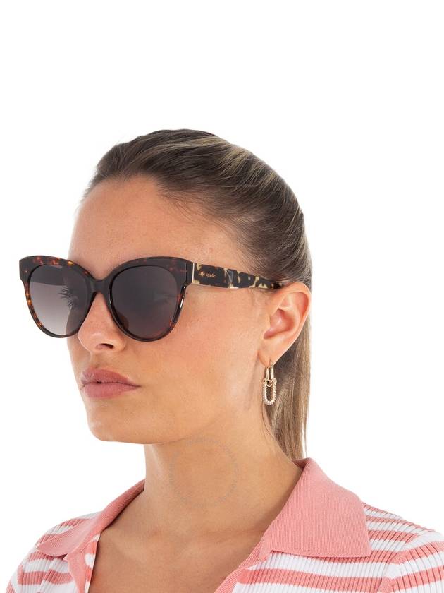 Kate Spade Dark Brown Gradient Butterfly Ladies Sunglasses AUBRIELLA/G/S HA 55 - KATE SPADE - BALAAN 2