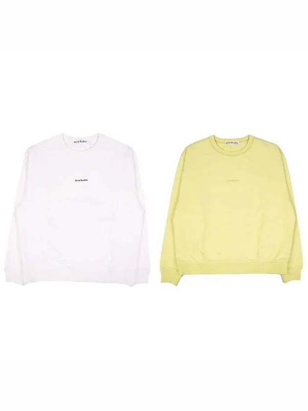 Acne Logo Overfit Sweatshirt Women 2 Colors AI0067 - ACNE STUDIOS - BALAAN 8