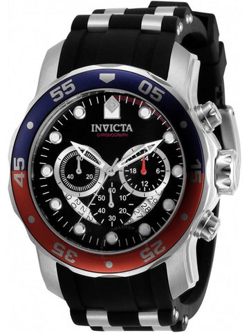 Invicta Pro Diver Chronograph Quartz Black Dial Pepsi Bezel Men's Watch 31292 - INVICTA - BALAAN 1