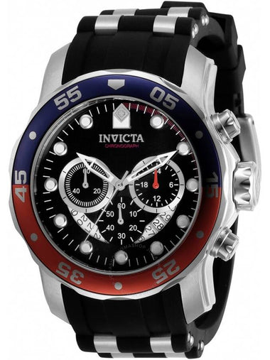 Invicta Pro Diver Chronograph Quartz Black Dial Pepsi Bezel Men's Watch 31292 - INVICTA - BALAAN 1