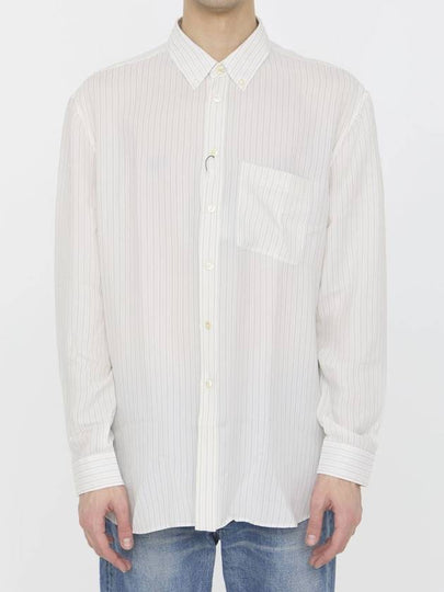 Long Sleeve Shirt 712700Y1I539782 P24 BEIGE GRIS NOIR - SAINT LAURENT - BALAAN 2