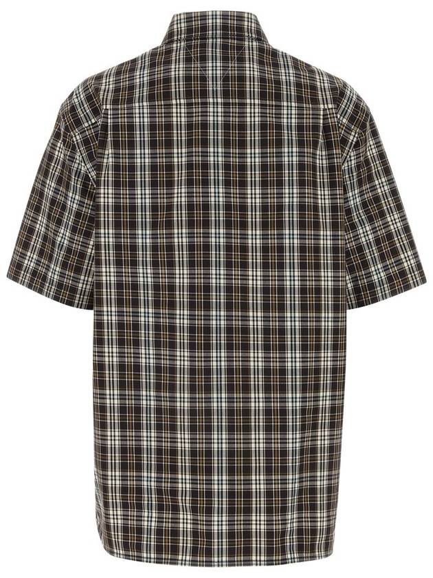 Checked Cotton Shirt Fondant - BOTTEGA VENETA - BALAAN 3