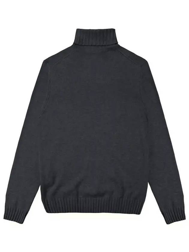 Le Pal logo patch cashmere blend turtleneck sweater black - COLMAR - BALAAN 2