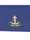 ORB Logo Card Wallet Blue - VIVIENNE WESTWOOD - BALAAN 7