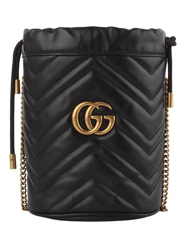 575163 GG Marmont Mini Bucket Cross Bag 33613Y - GUCCI - BALAAN 1