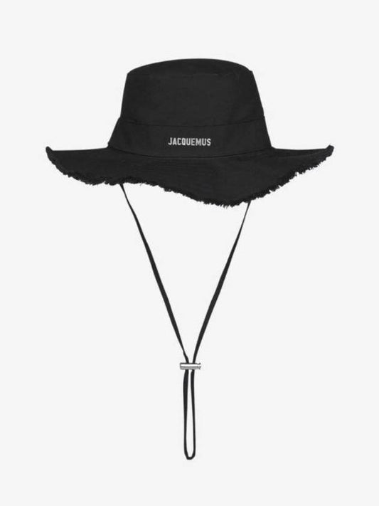 Le Bob Artichaut Bucket Hat Black - JACQUEMUS - BALAAN 2