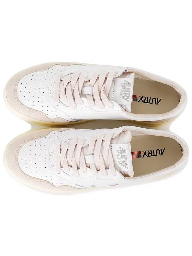 Medalist Suede Low Top Sneakers White - AUTRY - BALAAN 4