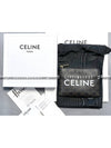 Triomphe Canvas Coin Card Wallet Black - CELINE - BALAAN 8