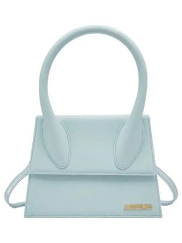 Jacquemus Le Grand Chiquito Tote Bag Pale Blue Handbag - JACQUEMUS - BALAAN 1