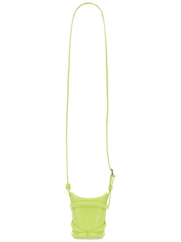 The Curve Mini Shoulder Bag Yellow - ALEXANDER MCQUEEN - BALAAN 3