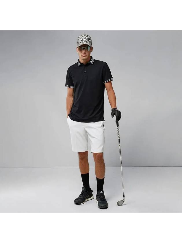 Men s T Shirt Austin Polo Golf Wear Black - J.LINDEBERG - BALAAN 4