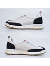 Fine Kid Suede Tech Runner Sneaker Navy - THOM BROWNE - BALAAN 3