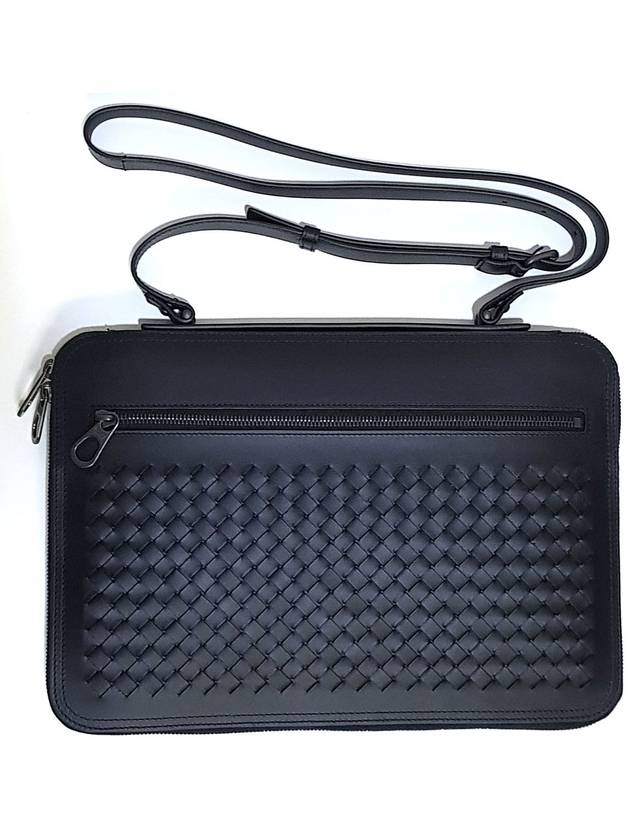 Intrecciato Brief Case Black - BOTTEGA VENETA - BALAAN 7