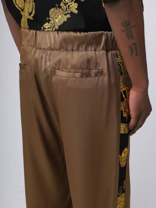 Maschere Baroque Versace pants in twill - VERSACE - BALAAN 5